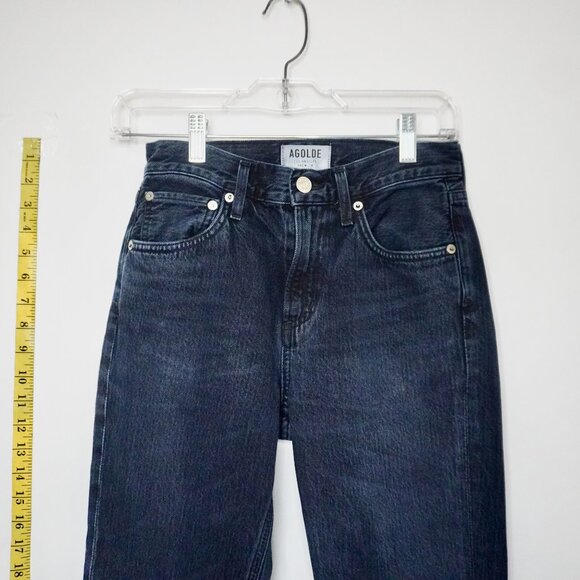🖤 AGOLDE Riley High Rise Straight Crop – Talla 23 🖤 - Picture 3 of 10